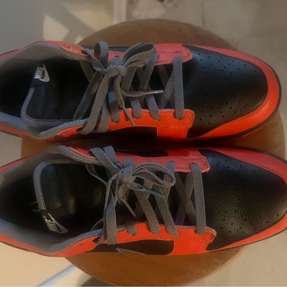 Nike Men's Sneakers - Red and Black - Picture 3 of 8